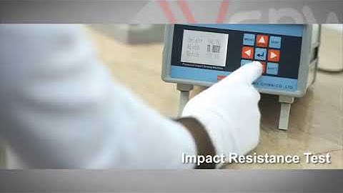 IMPACT RESISTANCE TEST - Popular Pipes Group of Companies