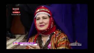 Yörükkızı Fatoş Kadıoğlu Badı Sabah Yeşil Ipek Bükeyim Resimi