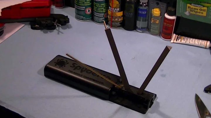 Spyderco Tri-Angle Sharpmaker The Best Knife Sharpener