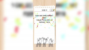 Brain Test 2 Quest for Brainiac Level 17 Walkthrough Solution