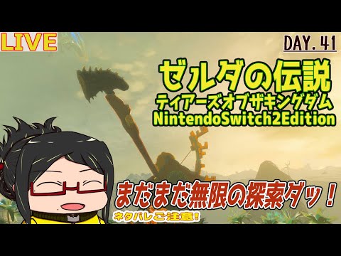 【ティアキン】行くぞ再び無限の探索(&創造)だ！Day.41【ネタバレご注意！】【ほぼ初見】