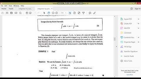 Integration by parts//Calculus-II//M.Adnan Anwar
