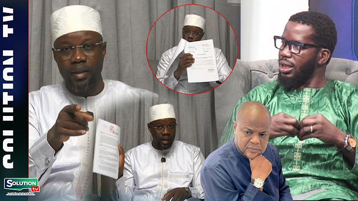 MAUVAISE NOUVELLE POUR MAME MBAYE NIANG SONKO BRANDIT LE RAPPORT IGF....AMADOU BA MOKO SIGNE WONE...