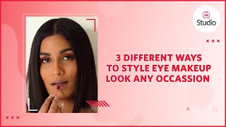 3 Different Eye Makeup Looks for Different Occasions #Shorts - Myntra screenshot 2