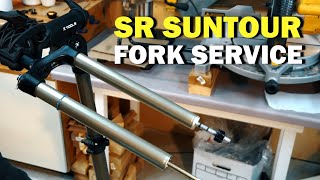 SR Suntour Fork Service in 6 Easy Steps!