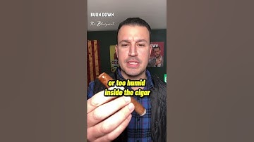 Cigar Tip 101: Not getting a good draw from your cigar! #theburndownpodcast #cigar #shorts #cigars