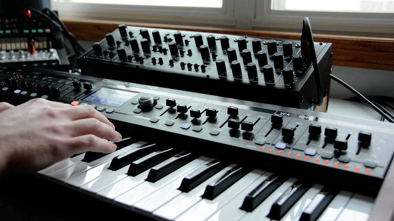 Ambient Noodling with the Behringer Pro-1 and DeepMind 12