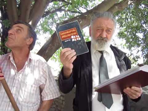 წმ. ილია მართლის საზოგადოების აქცია მერაბ კოსტავას ეზოში