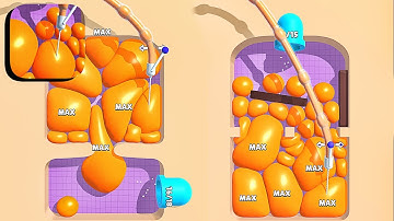 Blob Job 3D ​- All Levels Gameplay Android,ios (Levels 4-6)