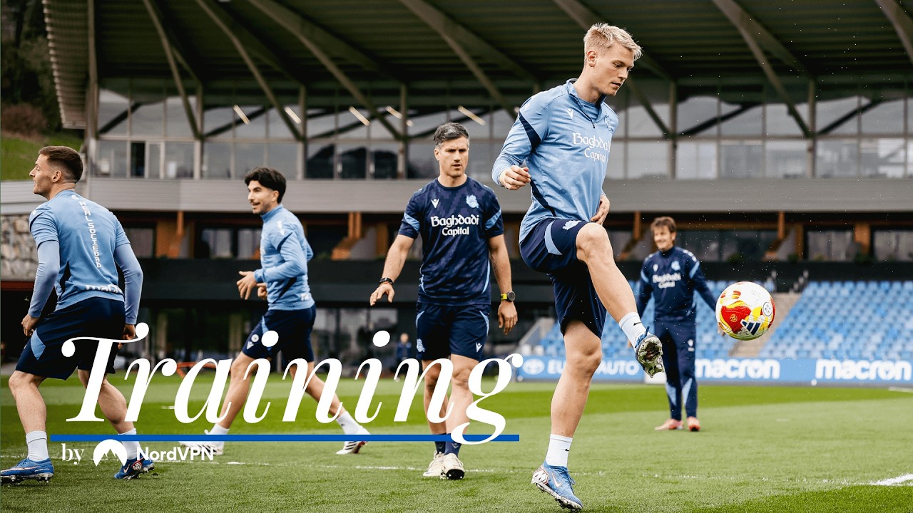 ENTRENAMIENTO | Todo hecho, mañana es el día | Real Sociedad