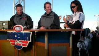 Famous Ashley Force Hood and Simba on RaceDay Wealth