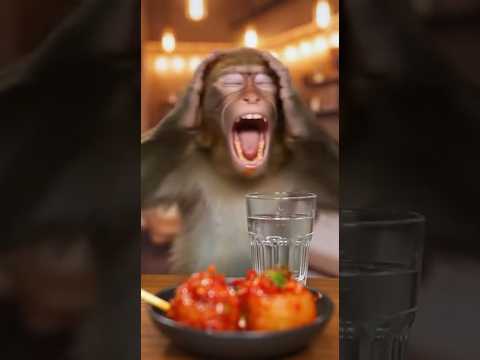 صدمة القرد والسوشي الحار ها ها ها       