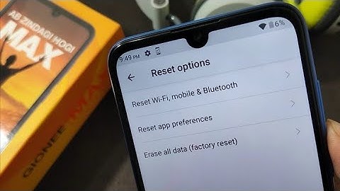 Factory Reset Gionee Max | Gionee Max Factory Reset kaise kare 2021