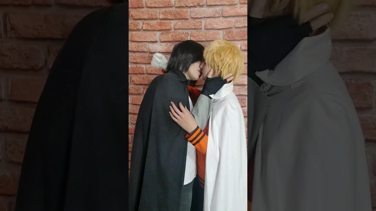 Pegos no flagra! #cosplay #naruto #sasunaru #boruto #larucosplay
