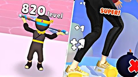 ✅ solo leveling 🆚 Tippy toe - Gameplay iOS,Android Video Pro Walkthrough Mobile Game All Levels