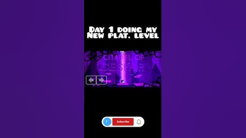 Day 1 doing my new platformer level "Citadel of Despair" #geometrydash #gd #shorts #gdcreation
