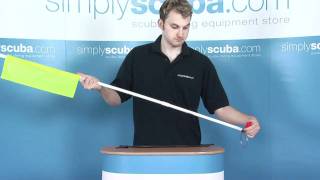 Submerge Dive Flag - www.simplyscuba.com