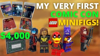 My FIRST EVER Comic Con Exclusive LEGO Minifigures! Deadpool Duck, Batman, Arrowverse and MORE!