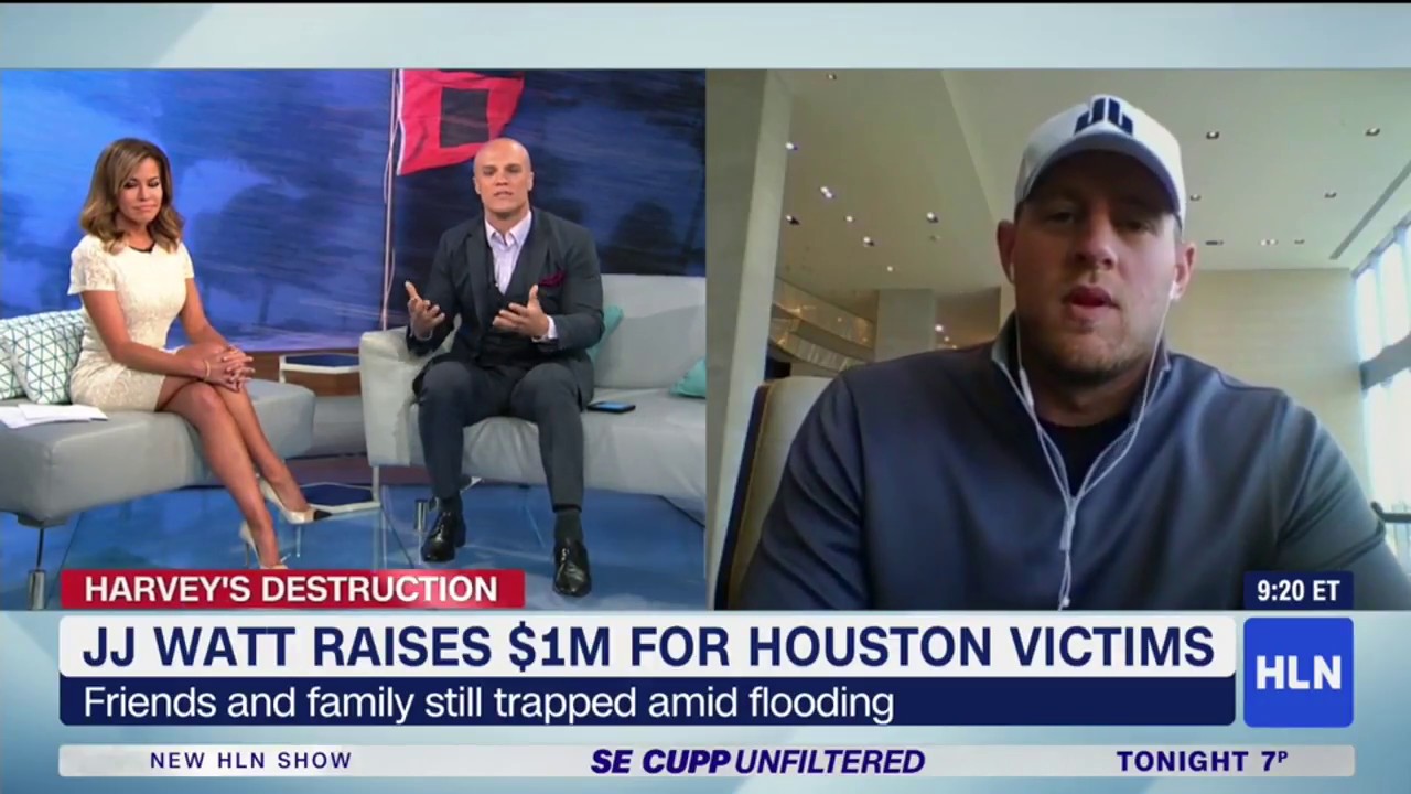 This NFL star's Hurricane Harvey relief fund is getting Texas-sized ...