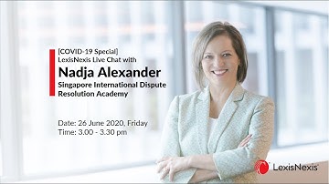 Live Chat Series [COVID-19 Special] - Nadja Alexander