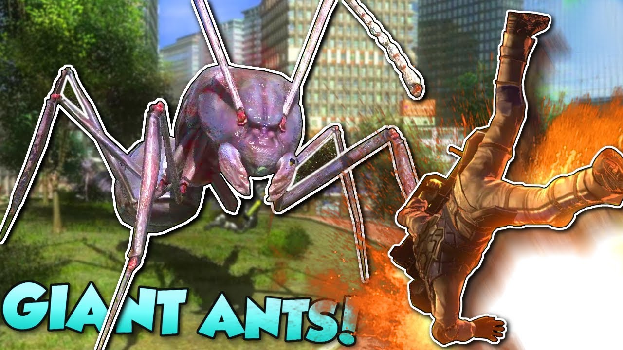 GIANT ANTS ATTACK CITY! - Earth Defense Force 4.1 Gameplay - Giant Ant Mission gameplay(EDF)