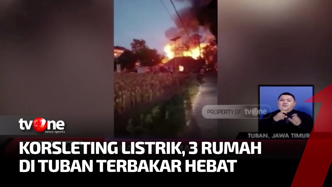 Dengar Teriakan Minta Tolong, Warga Bantu Padamkan Tiga Rumah yang Terbakar | Kabar Pagi tvOne