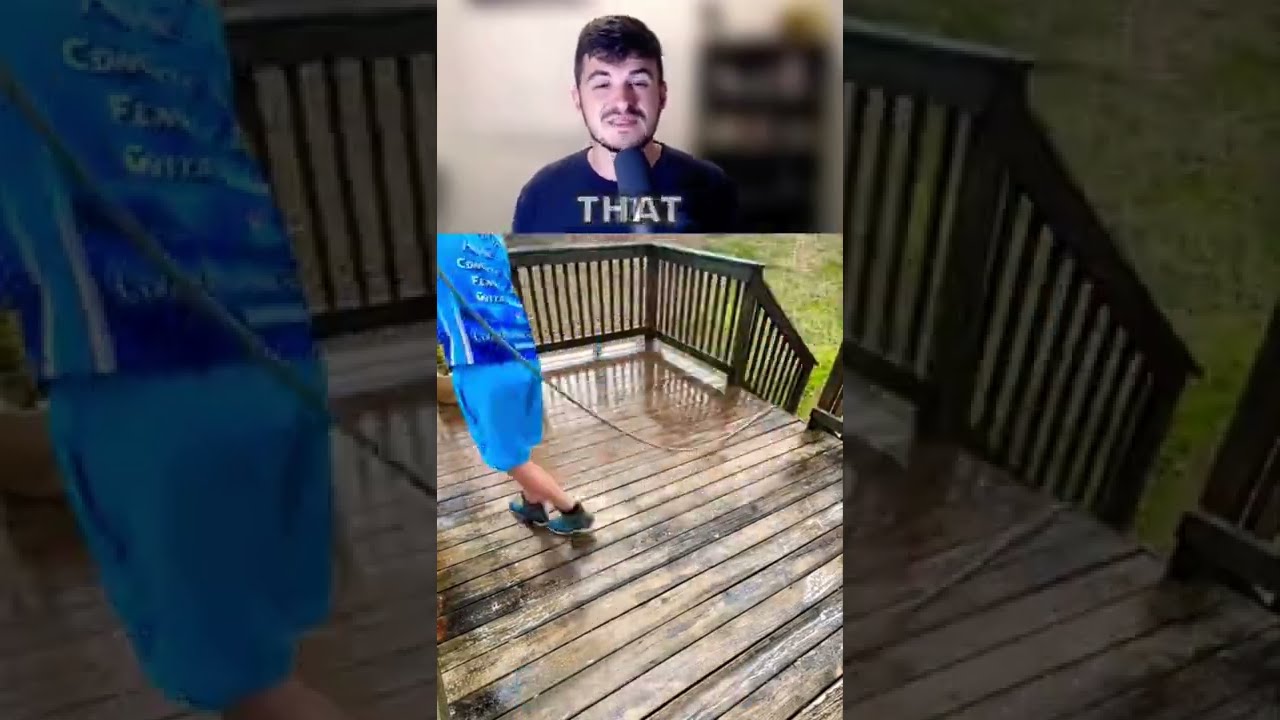 How To Clean A Wood Deck