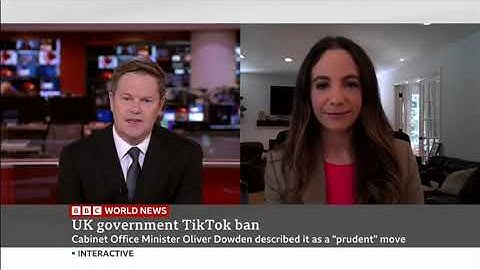 UK Government Bans TikTok| ASD’s Lindsay Gorman on BBC World News