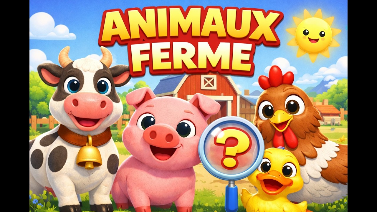 Apprendre les Animaux de la Ferme | Vidéo Éducative pour Enfants 🐴🐓 ...