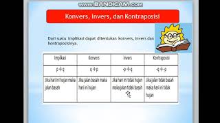 Logika matematika 4 ( invers, konvers ...