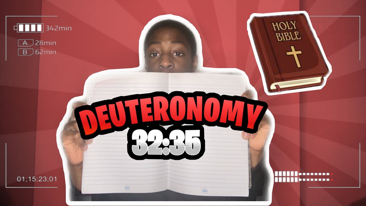 Deuteronomy 32:35|| Vengeance belongs to God - YouTube