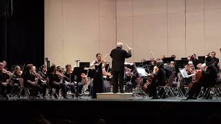 Tchaikovsky Violin Concerto First Movement with Livonia Symphony Orchestra