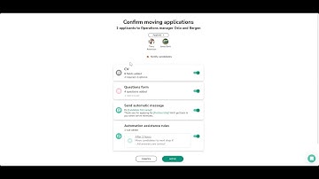 Organize and manage candidates in the talent pool