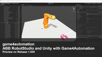 ABB RobotStudio with Unity and Game4Automation