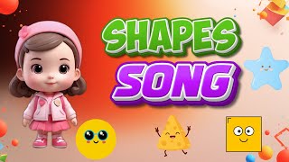 Shapes Song for Kids | Circle, Square, Triangle, Star | Mimi Kids