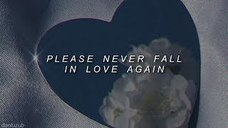 Ollie MN // Please Never Fall In Love Again ; español ☆彡