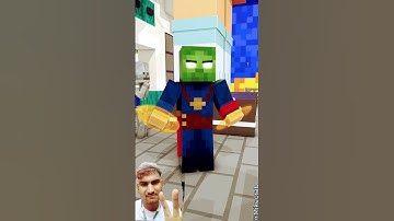 The SHOCKING Truth About Zombie Brain in Jump Rope Challenge 2!😱💥#minecraft #doctorstrange #memes