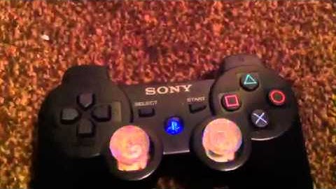 Unboxing ps3 controller LED rainbow