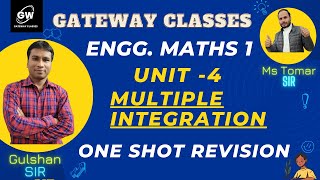 Unit-4 Multiple integration  ONE SHOT REVISION I Maths by Gulshan Sir I Gateway Classes I AKTU IRGPV screenshot 5