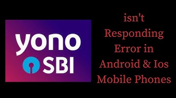 How to Fix Yono SBI  App isn