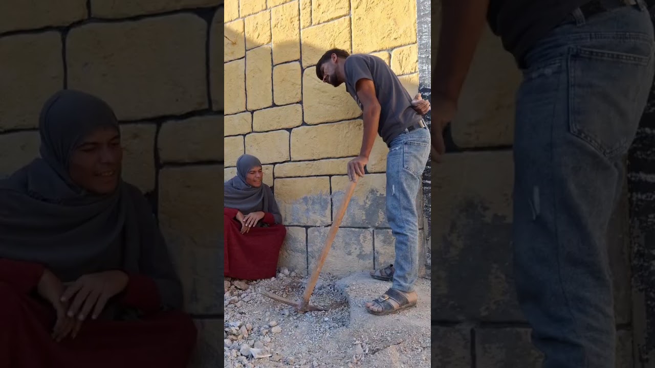 معانات ام خضر مع العائله