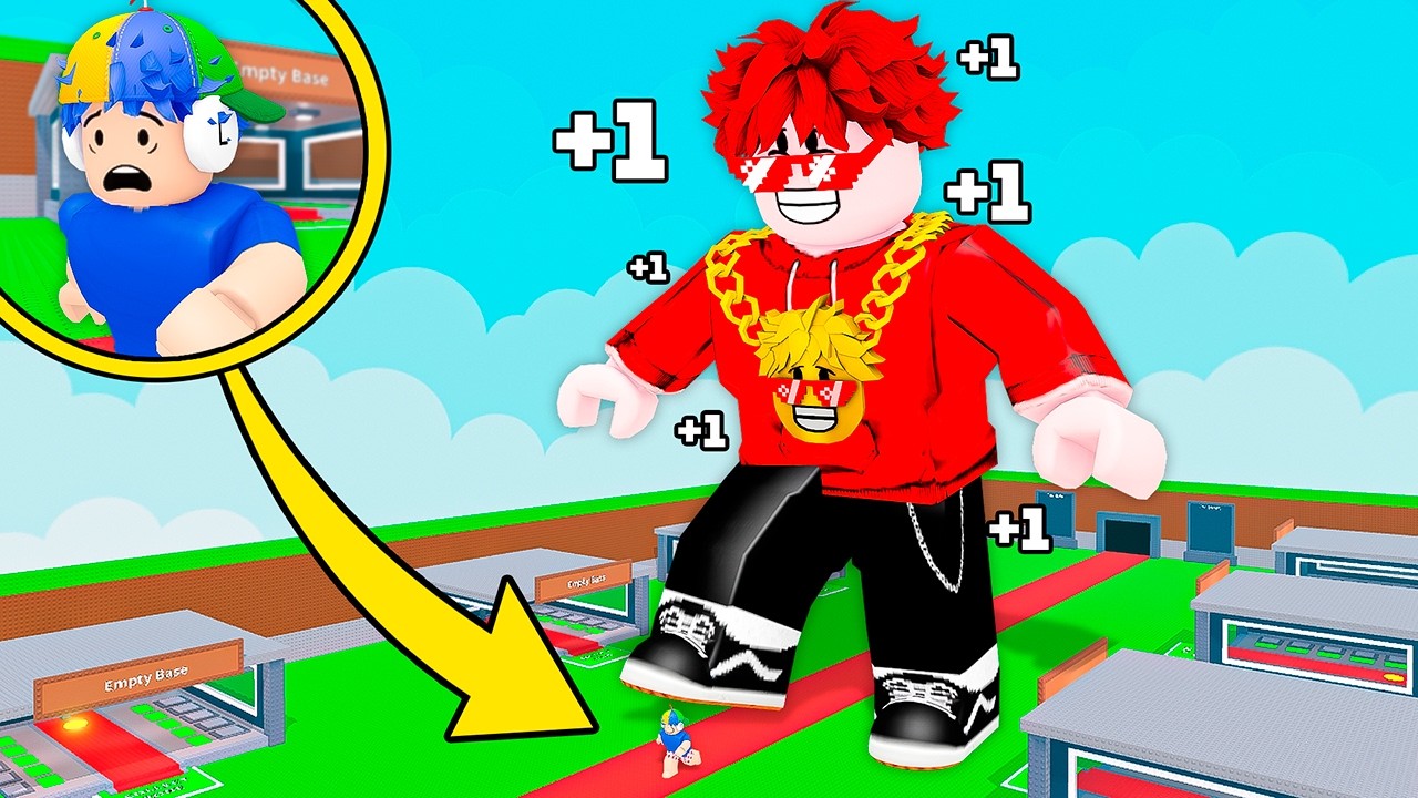 Roblox Pero, Cada SEGUNDO Soy MÁS ALTO!