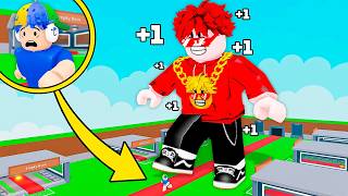 Roblox Pero, Cada SEGUNDO Soy MÁS ALTO!