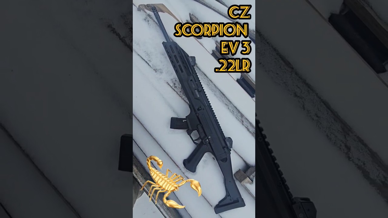 Introducing The Scorpion 3 EVO 22 LR with Folding & Telescoping Shoulder