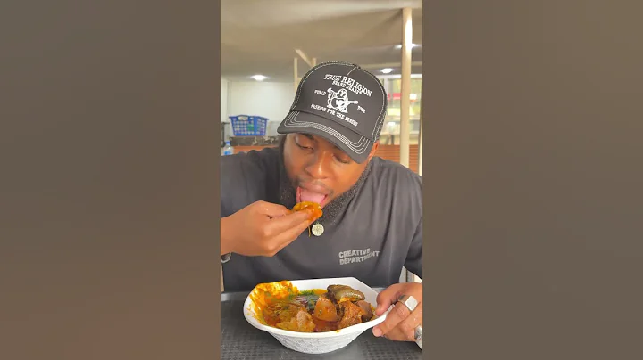 I found a good amala spot in Abuja, are you an Amala lover like me? 👀 #food