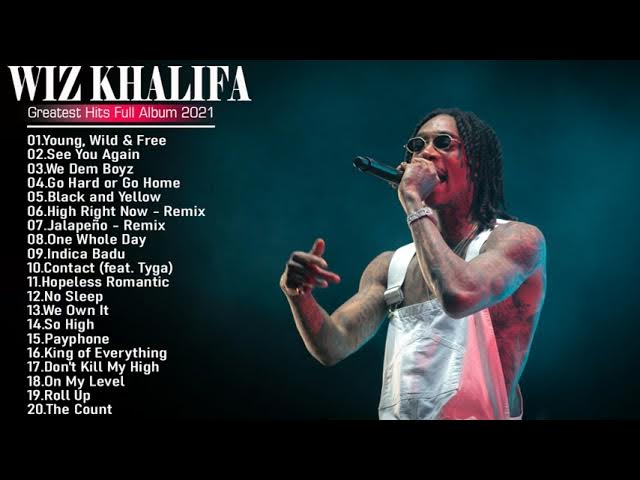 WizKhalifa Greatest Hits Full Album 2021 - Best Songs Of WizKhalifa - Best Rap - Contact Lyrics