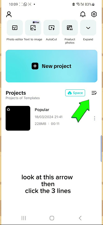 How to reveal hidden videos| in capcut project drafts