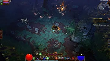 Torchlight 2 - Swordsman class - 1H Sword Gameplay Act3