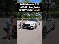 Five Reasons the 2025 Genesis G70 3.3T Sport Prestige is MORE Than a Pretty Face!
