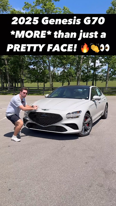 Five Reasons the 2025 Genesis G70 3.3T Sport Prestige is MORE Than a Pretty Face!
